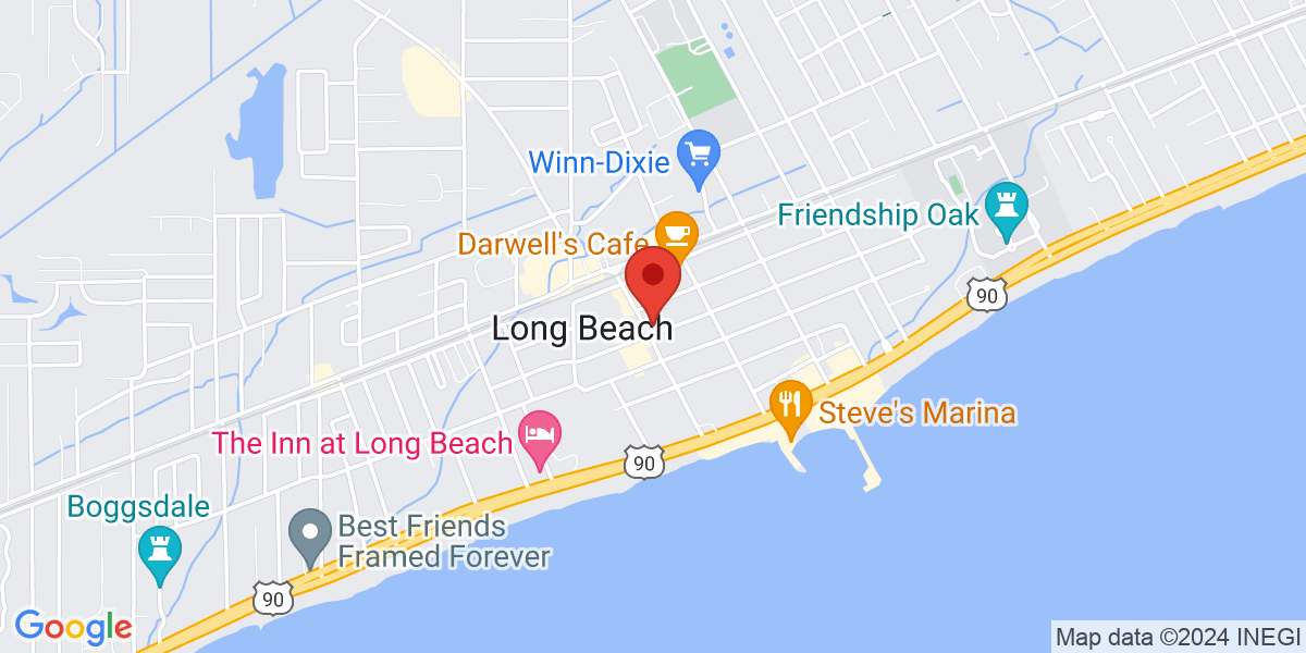 Map of Long Beach Public Library